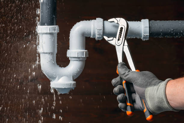 Professional Leak Detection technician working in Barnstead, NH